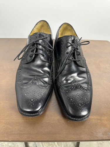 NIKE Scarpe eleganti Cole Haan nere Oxford a coda di rondine stringate air da uomo taglia 8 5