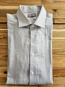 Michael Kors Mens Shirt Regular Fit Airsoft Stretch Gray 16 1/2 34/35 2XL - Picture 1 of 19