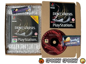 Dino Crisis PS1 - UK PAL VGC - High Quality Packing - Tracked - Picture 1 of 12