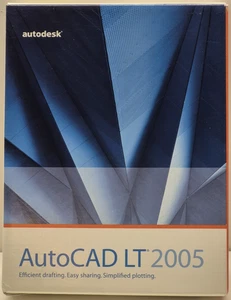 Autodesk AutoCAD LT 2005 Software Big Box Complete (AS IS READ DESC). B2 - Picture 1 of 8