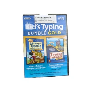 Kid's Typing Bundle Gold Windows Disney - Picture 1 of 3