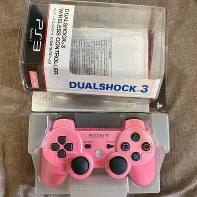 Sony PS3 DualShock 3 Wireless Controller Pink CECHZC2J CP Genuine Japan Used - Image 1 of 3