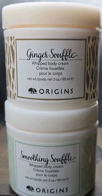 2 Origins имбирь и разглаживающий суфле взбитый крем для тела 3 унц редкий дорожный размер - Изображение 1 из 4