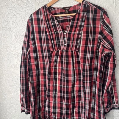 Camisa vaquera a cuadros Bit and Bridle Western para mujer XL rodeo granja equitación Foto 1 de 4