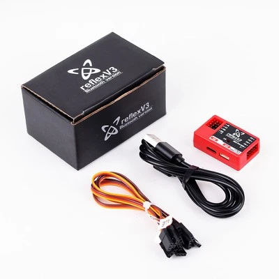 FMS Reflex V3 Flight Controller Gyro Stabilizer Remote Control RC Aircraft - Image 1 of 4