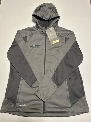 Chaqueta para mujer Eddie Bauer Trail Soft Shell gris con grabado “MODE” talla 2XL NUEVA CON ETIQUETAS Foto 1 de 4