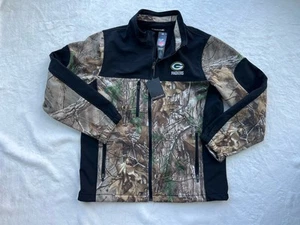 Chaqueta de lona Dunbrooke Apparel NFL para hombre Green Bay Packers árbol real camuflada - Imagen 1 de 8