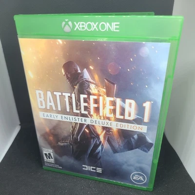 Battlefield 1: Early Enlister Deluxe Edition (Microsoft Xbox One, 2016) - CIB - Image 1 of 4