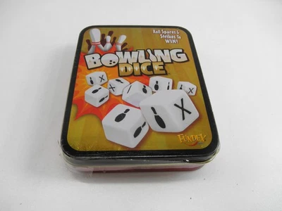 Fundex Boardgame Bowling Dice (2010 Tin Ed) New Sealed Tin - Image 1 of 4