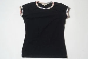 Burberry Womens Vintage Stretch T-shirt Size S - Picture 1 of 10