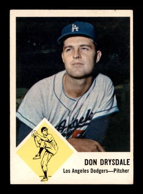 1963 Fleer #41 Don Drysdale   VGEX X3523877 - Imagem 1 de 3