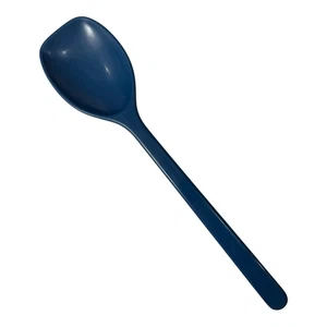 Cuchara para servir Rosti Mepal vintage melamina Dinamarca azul tapa cuadrada 11" - Imagen 1 de 7