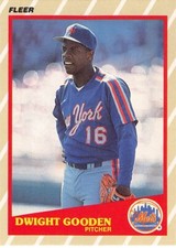 1989 Fleer Baseball Superstars Dwight Gooden #17 NM/MT NEW YORK METS HIGH GRADE