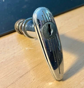1940S 1950S 1960S JAGUAR AUSTIN VANGUARD HEALEY FIAT MG LOCKING BOOT HANDLE ???? - Picture 1 of 13