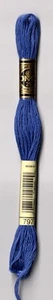 STRANDED COTTON DMC - Royal Blue - 100% cotton - 8 mtrs - 117.0797 - 7428 - Picture 1 of 1