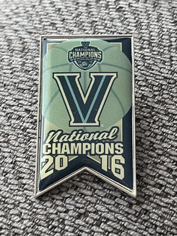 Villanova Wildcats 2016 Men's Basketball National Champions Banner Pin Cover