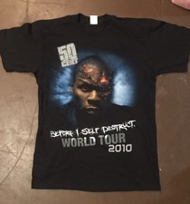 2010 50 Cent World Tour Concert T Shirt Adult L
