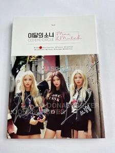 [USA BASED] LOONA OEC MAX & MATCH SIGNED PROMO ALBUM PHOTOCARD MONTHLY GIRL RARE - Picture 1 of 4