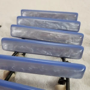 x17 Green Blue White Red Lucite Drawer Pulls - Picture 1 of 11