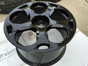 19" NEW BLACK OR CHROME OEM FACTORY LAMBORGHINI GALLARDO CASSIOPEIA (1) WHEEL - Picture 1 of 12