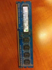 Hynix 4GB  2RX8 PC3-10600U DDR3-1333MHz 240PIN DIMM Memoria Desktop - Foto 1 di 1