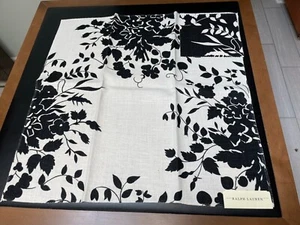 Ralph Lauren Fabric Remnant/Sample 27x27 ESME FLORAL Dress White - Imagen 1 de 5