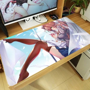 Doki Doki Literature Club! Tappetino mouse Monika gioco playmat PC tastiera tappetino da tavolo - Foto 1 di 4