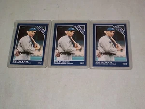 Conlon Color Joe Jackson Card #21 Lot of 3 Cards Nice! Rare! NR1 - Picture 1 of 2