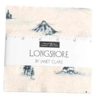 MODA BRAND NEW Longshore Charm Pack 42 x 5 inch by  5 inch Squares - Image 1 of 3