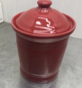 Fiesta Scarlet 1 Qt Small Canister , New - Picture 1 of 9