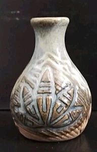 Pottery Craft Keramik # 113 kleine Knospe Pflanzenvase 2 1/2" hoch USA Indianer - Bild 1 von 12