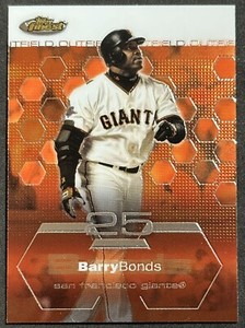 2003 Topps Finest Baseball #20 Barry Bonds San Francisco Giants