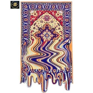 Melting Rug Hand Tufted New Modern Area Rug Carpet for Living Room - Picture 1 of 5