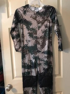 Boys Camo Army Jumpsuit Outfit Large Halloween Dream Weavers 12-14 - Picture 1 of 6