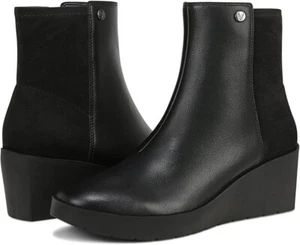 Vionic Skylar Wedge Booties black size US 8, NWOB, arch support, ankle booties - Picture 1 of 9
