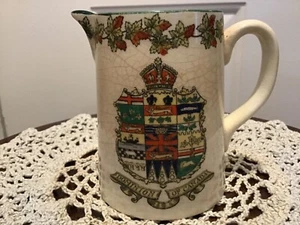 Vintage Fenton Frank Beardmore Sutherland Art Ware Small Creamer Pitcher Canada - Picture 1 of 6