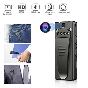 Mini telecamera 1080P DVR visione notturna loop registrazione videoregistratore fotocamera tascabile - Foto 1 di 11