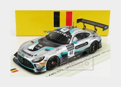 1:43 SPARK Mercedes Benz Amg Gt3 #40 Spa 2021 Born Love Mettler Arnold SB446 - Imagen 1 de 2