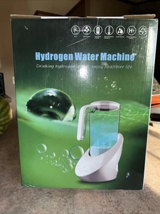 New Hydrogen Drinking Water Machine White 1600ml - Picture 1 of 5
