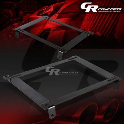 LEFT+RIGHT TENSILE RACING BUCKET SEAT LOW MOUNT BRACKET FOR 02-06 ACURA RSX DC5 - Image 1 of 4