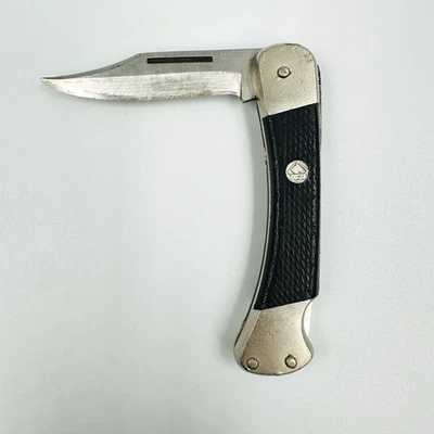 Cuchillo Plegable Puma De Colección, Modelo 260 Solingen Alemania Acero Inoxidable #18481 Foto 1 de 4