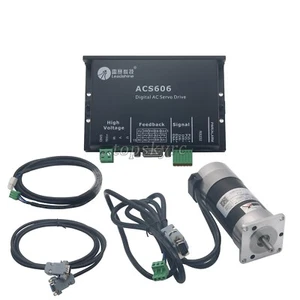 LEADSHINE 180W 36V Brushless Servo Motor + Motor Driver CNC Kit 0.57Nm 3000rpm - Picture 1 of 12