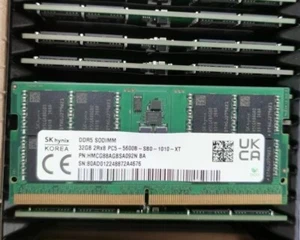 SK hynix 32GB DDR5 5600MHz Laptop RAM 2Rx8 PC5-5600B-SA0  SODIMM HMCG88AGBSA092N - Picture 1 of 4