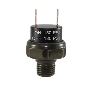 Hilo de montaje del tanque de interruptor de presión de aire 150-180PSI 1/4" NPT 12V/24V para bocina de tren - Imagen 1 de 4