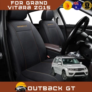 Neoprene Front Car Seat Cover for Suzuki Grand Vitara 2015 - 2019 - Air Bag Safe - Picture 1 of 10