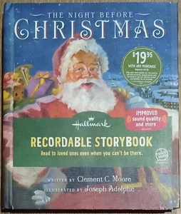 The Night Before Christmas Hallmark Recordable Storybook - Picture 1 of 3