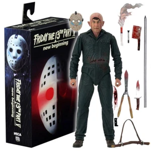 NECA Friday the 13th Jason Part 5 Roy Burns 7" Ultimate Action Figure Official - Picture 1 of 12