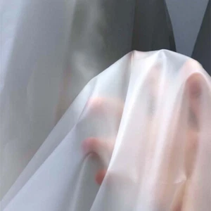 Waterproof Clear Colorful PVC Fabric Matte Gloss Sew Coat Perspective Clothing  - Picture 1 of 20