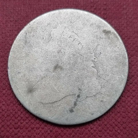 No Date Capped Bust Quarter Large Size 25c Circulated 1815 - 1828 #44580 Cover