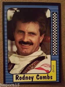 1991 Rodney Combs Card 49 of 240 Maxx Collection Race Cards - Picture 1 of 2